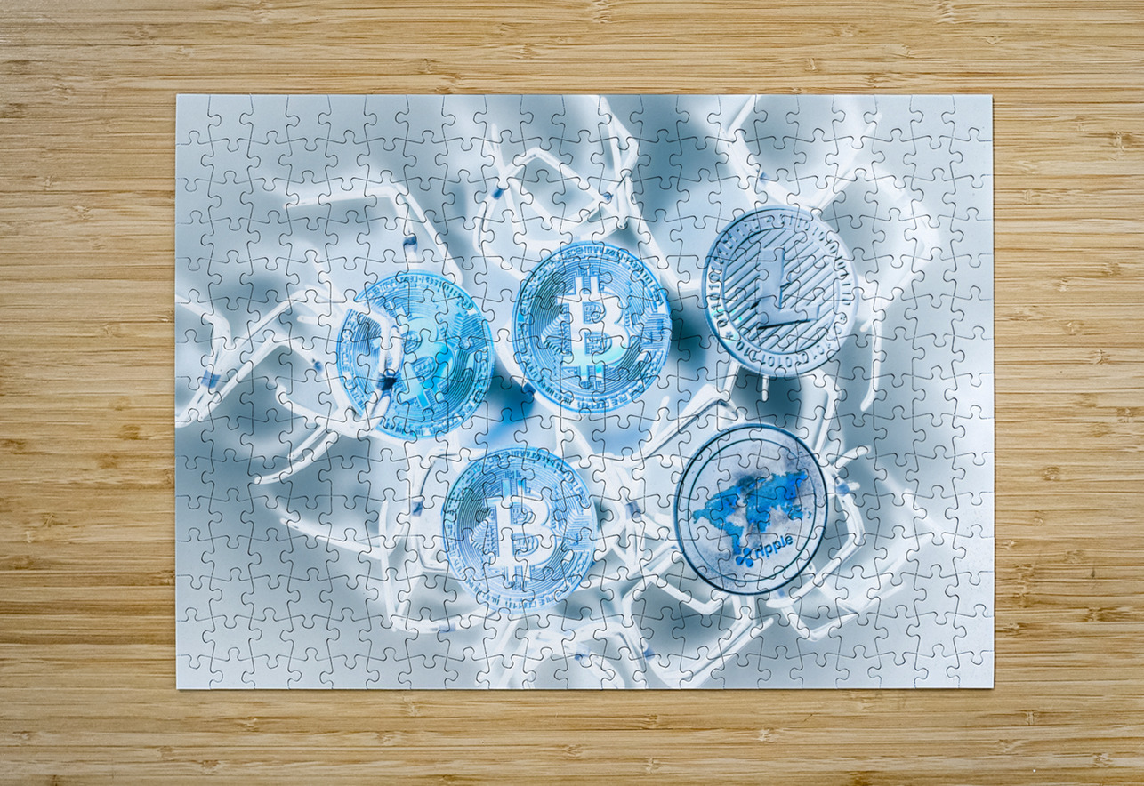 Blockchain network Jorgo Puzzle printing