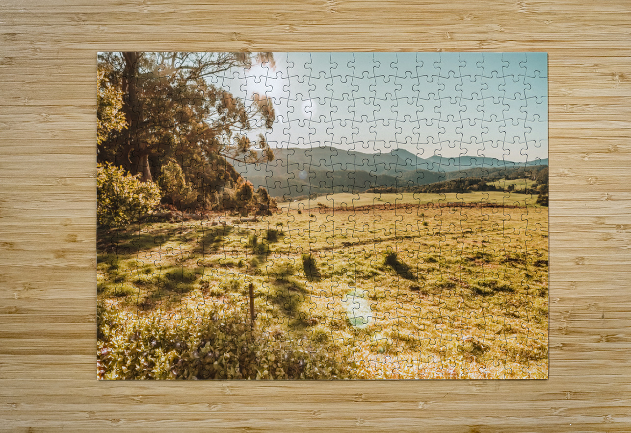 Meadows and mountains Jorgo Puzzle printing