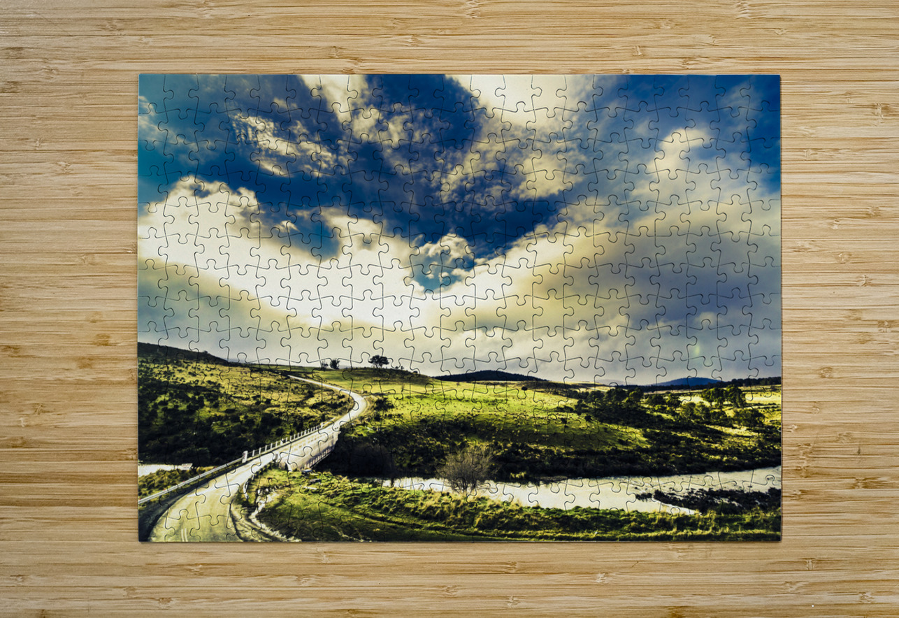 Journey through hills and valleys Jorgo Puzzle printing
