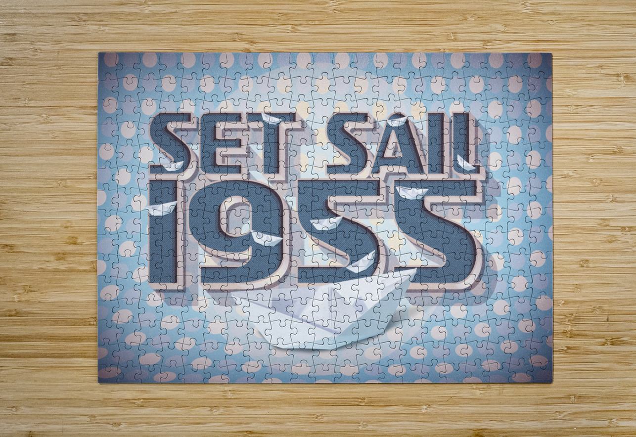 Set Sail 1955 Jorgo Puzzle printing