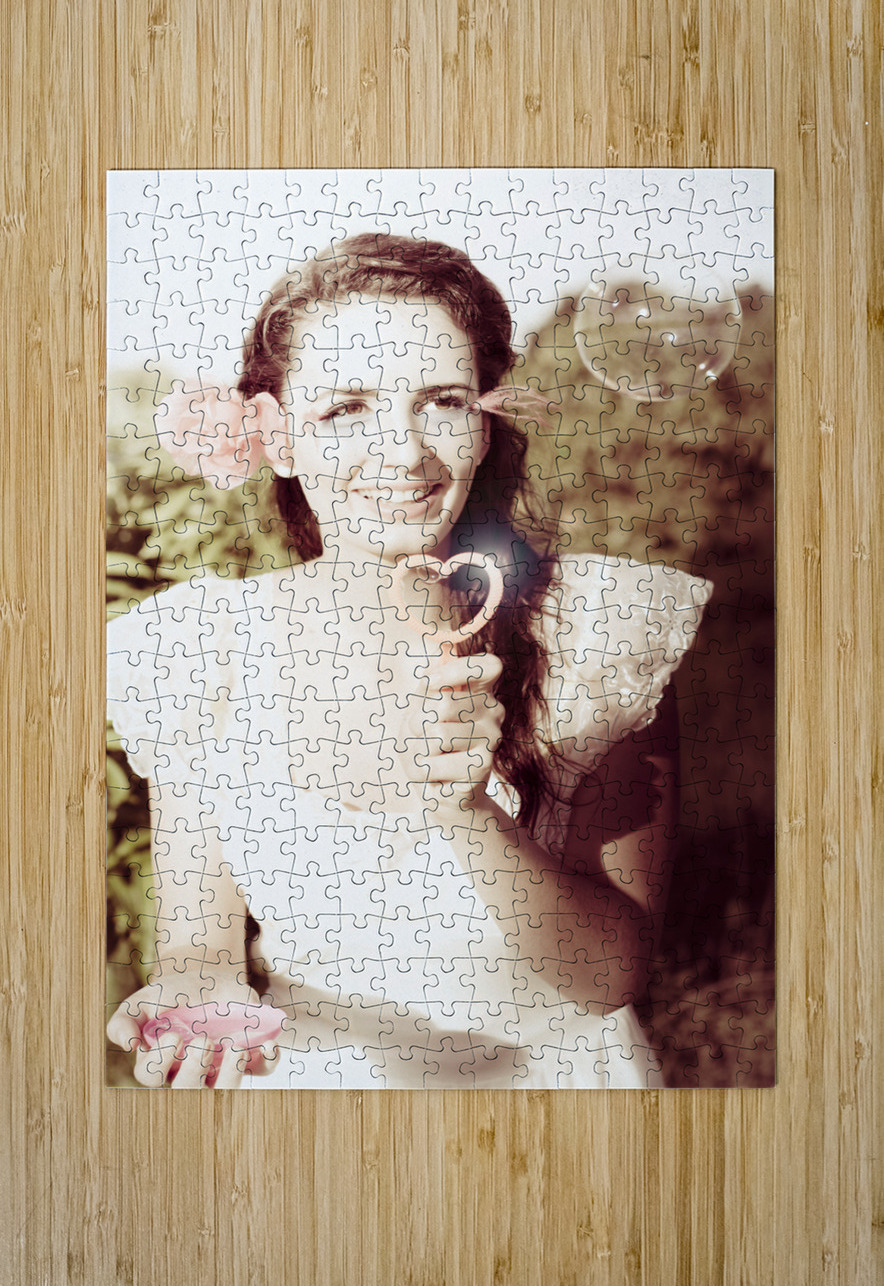 Retro Bubbles Of Love Jorgo Puzzle printing