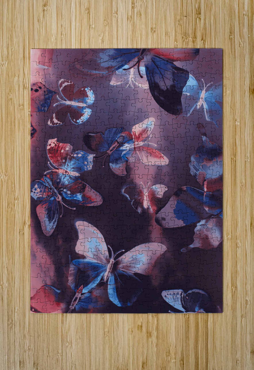 Artistic colorful butterfly design Jorgo Puzzle printing