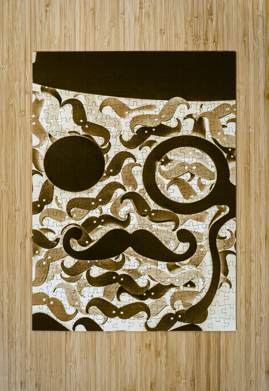 Hairy Hipster Jorgo Puzzle printing