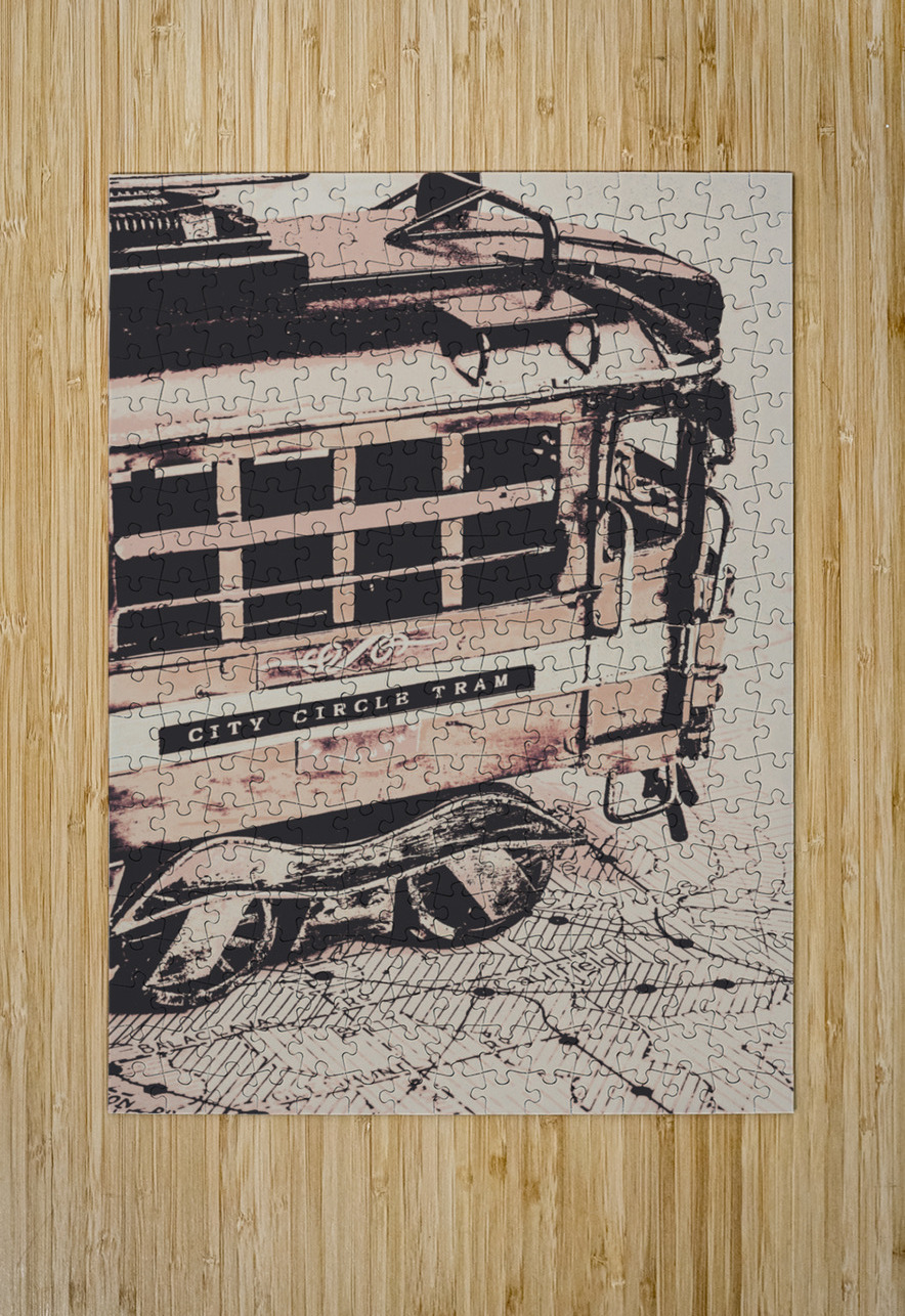 City circle street artwork Jorgo Puzzle printing