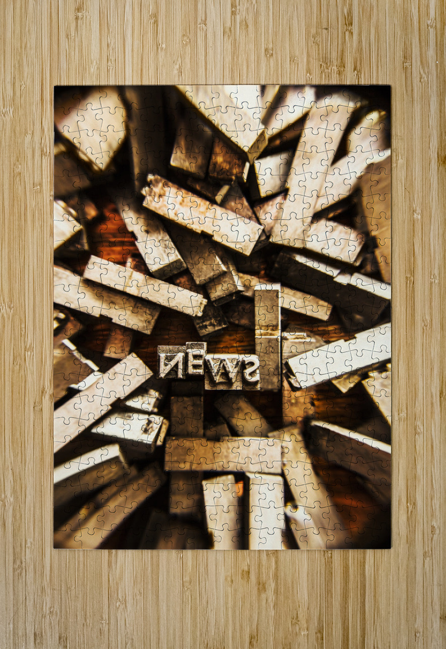 News in press typeset Jorgo Puzzle printing