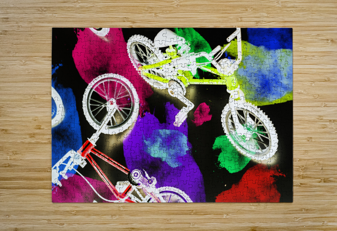 Street bike art Jorgo Puzzle printing