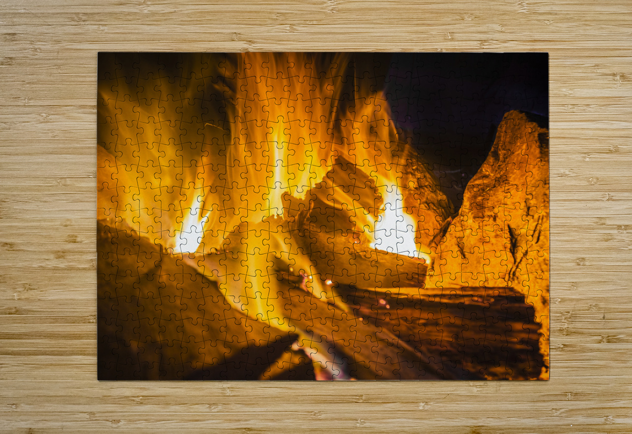 Campfires light Jorgo Puzzle printing