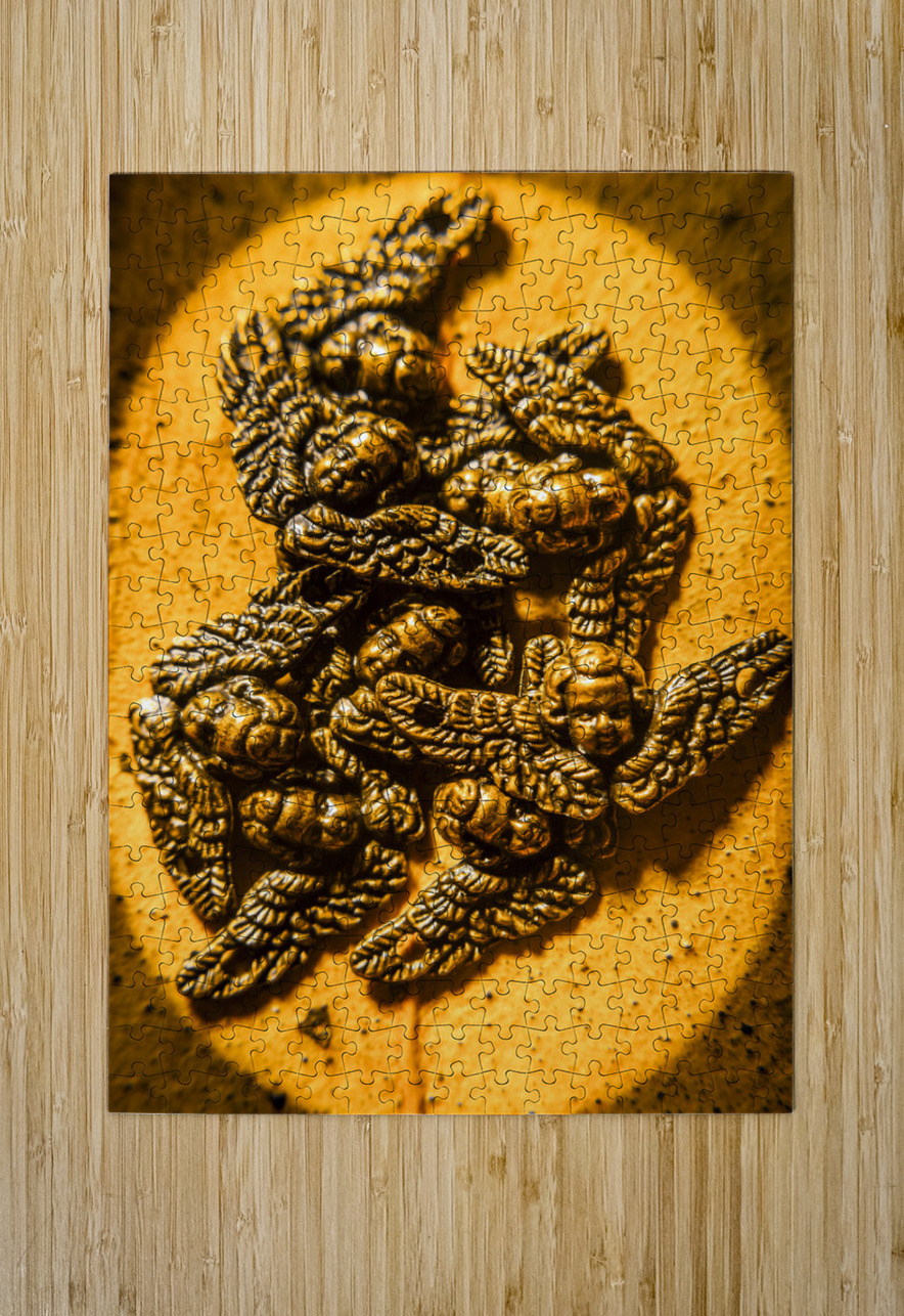 Circle of guardian angel elders Jorgo Puzzle printing