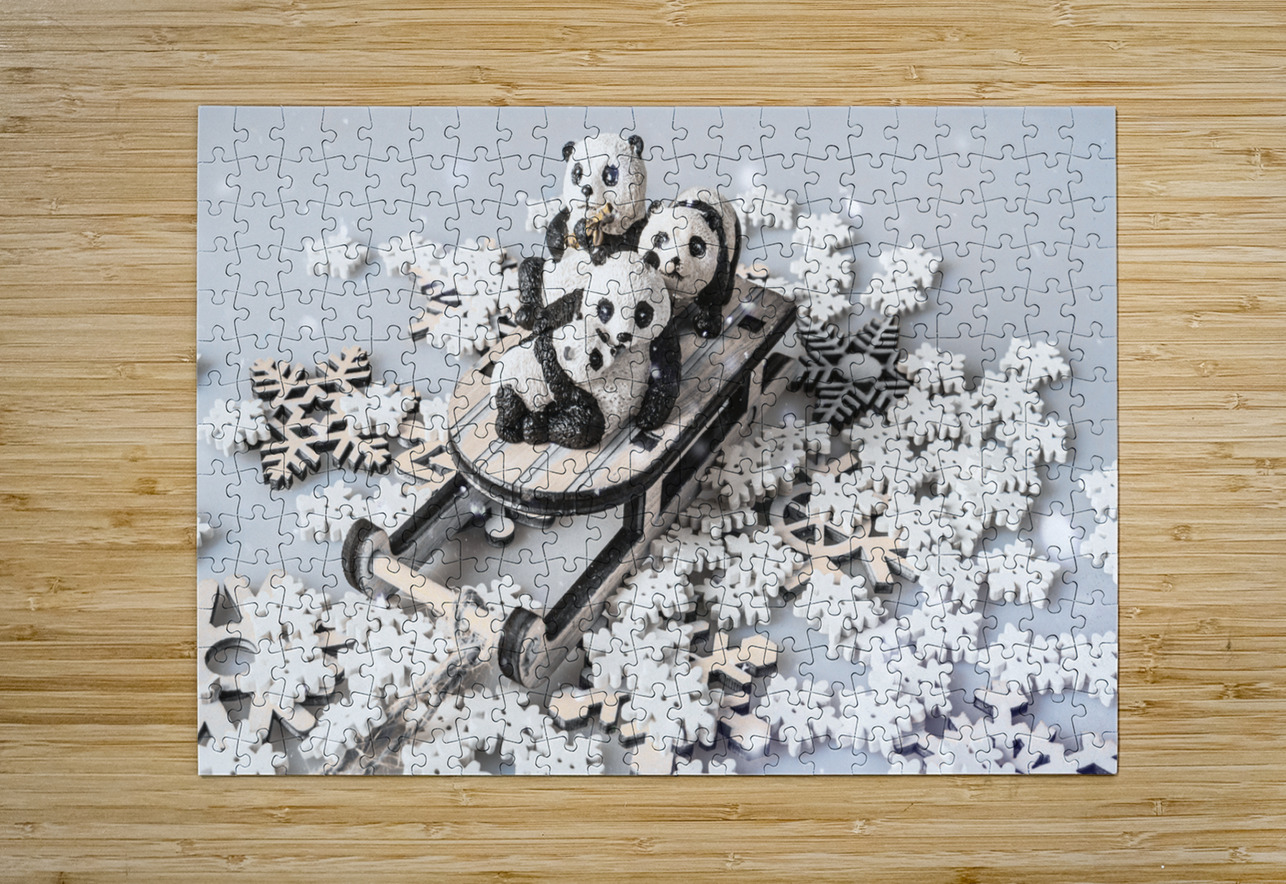 White winter adventure Jorgo Puzzle printing