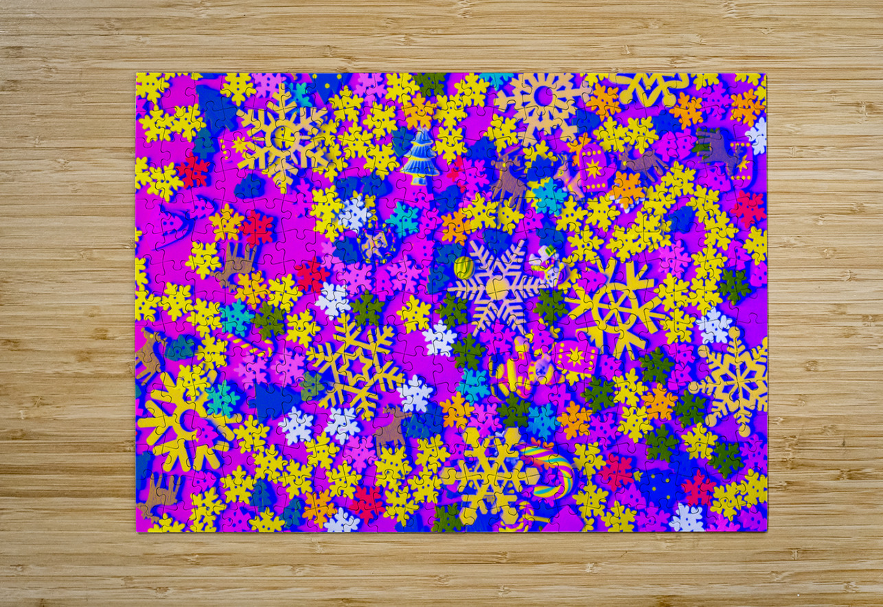 Wooden festivities Jorgo Puzzle printing
