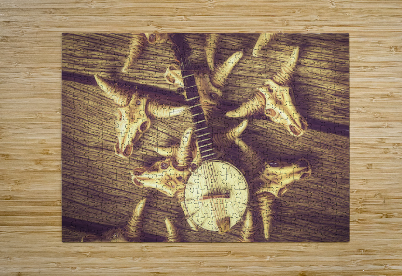 Weathered in western Jorgo Puzzle printing