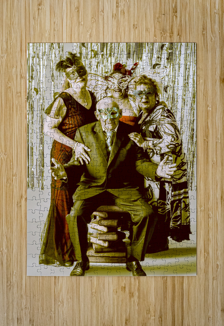 Masked revelry Jorgo Puzzle printing