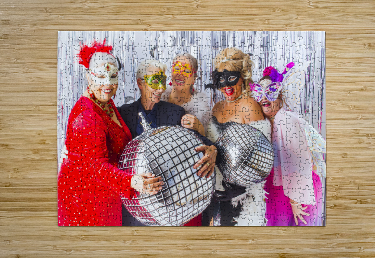 Disco ball delight Jorgo Puzzle printing