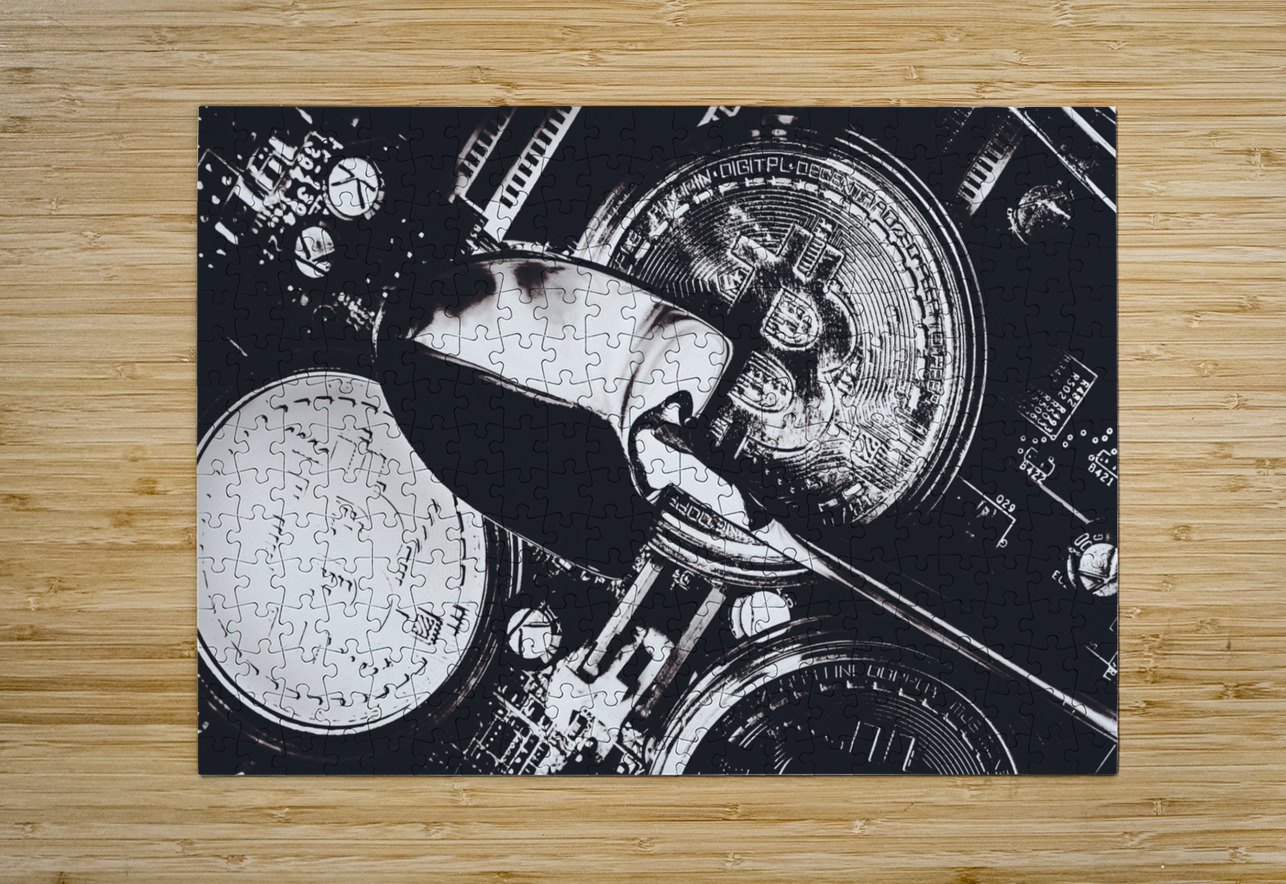 Hashrate harvest Jorgo Puzzle printing