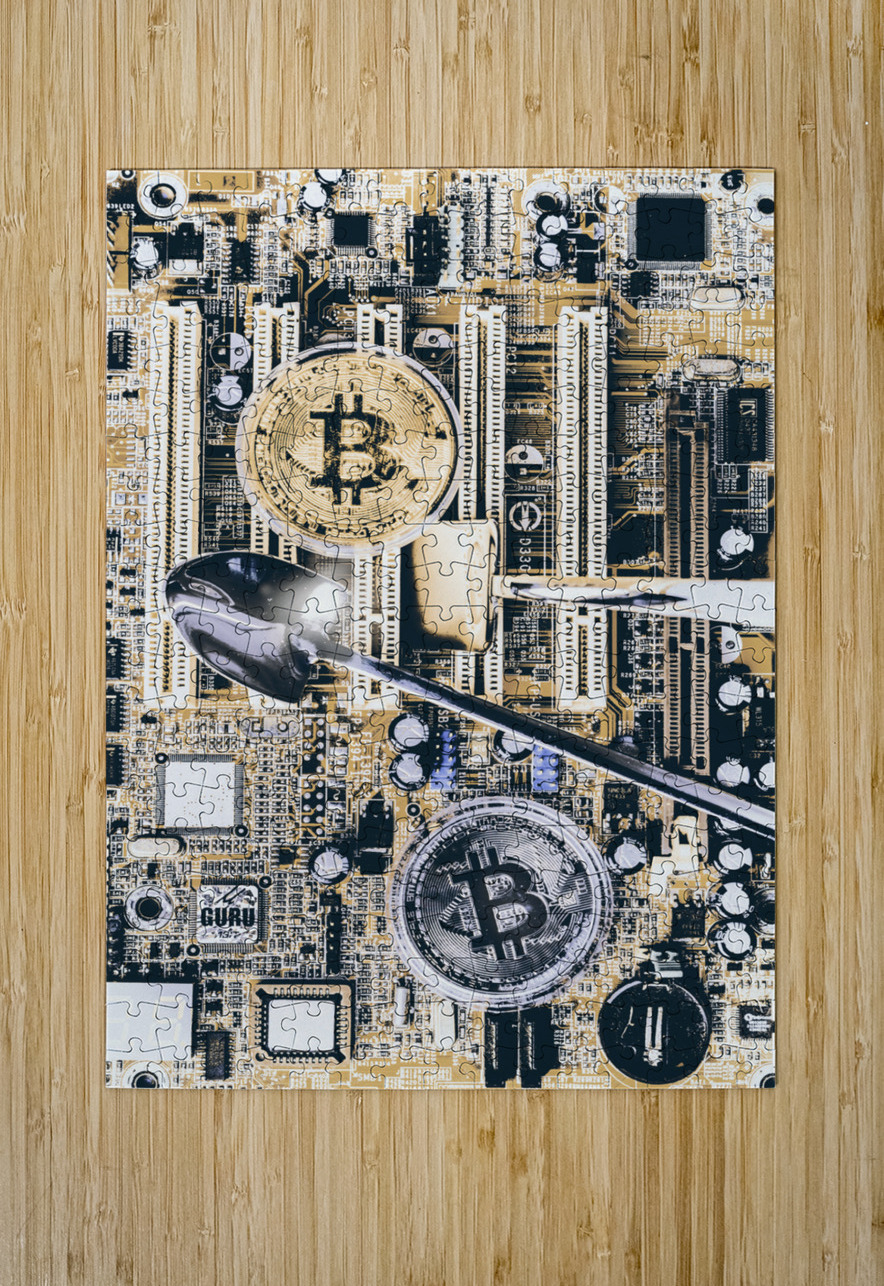 Crypto mine Jorgo Puzzle printing
