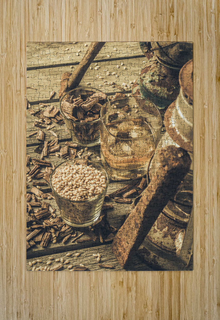 American oak Jorgo Puzzle printing