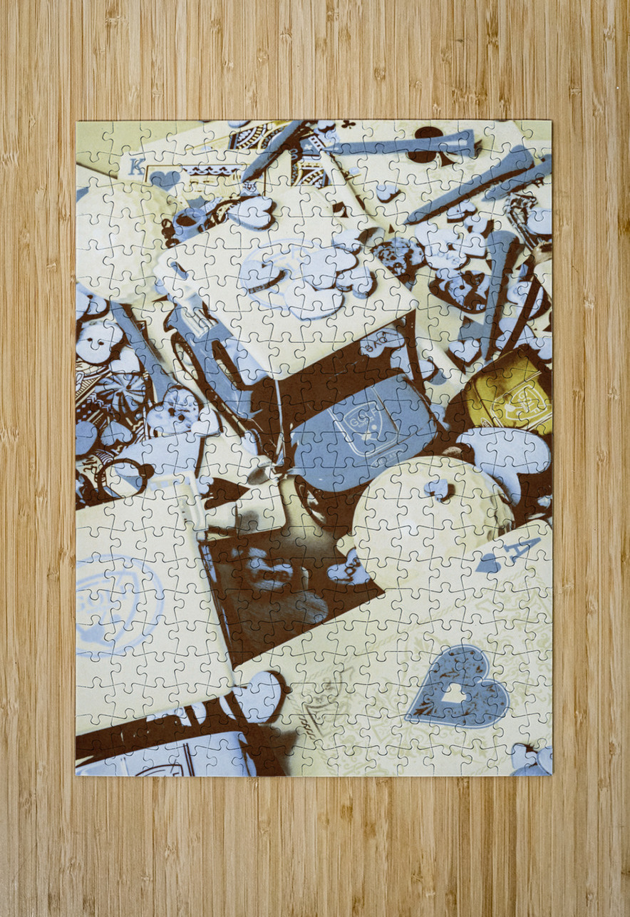 Golf games and romanticism Jorgo Puzzle printing