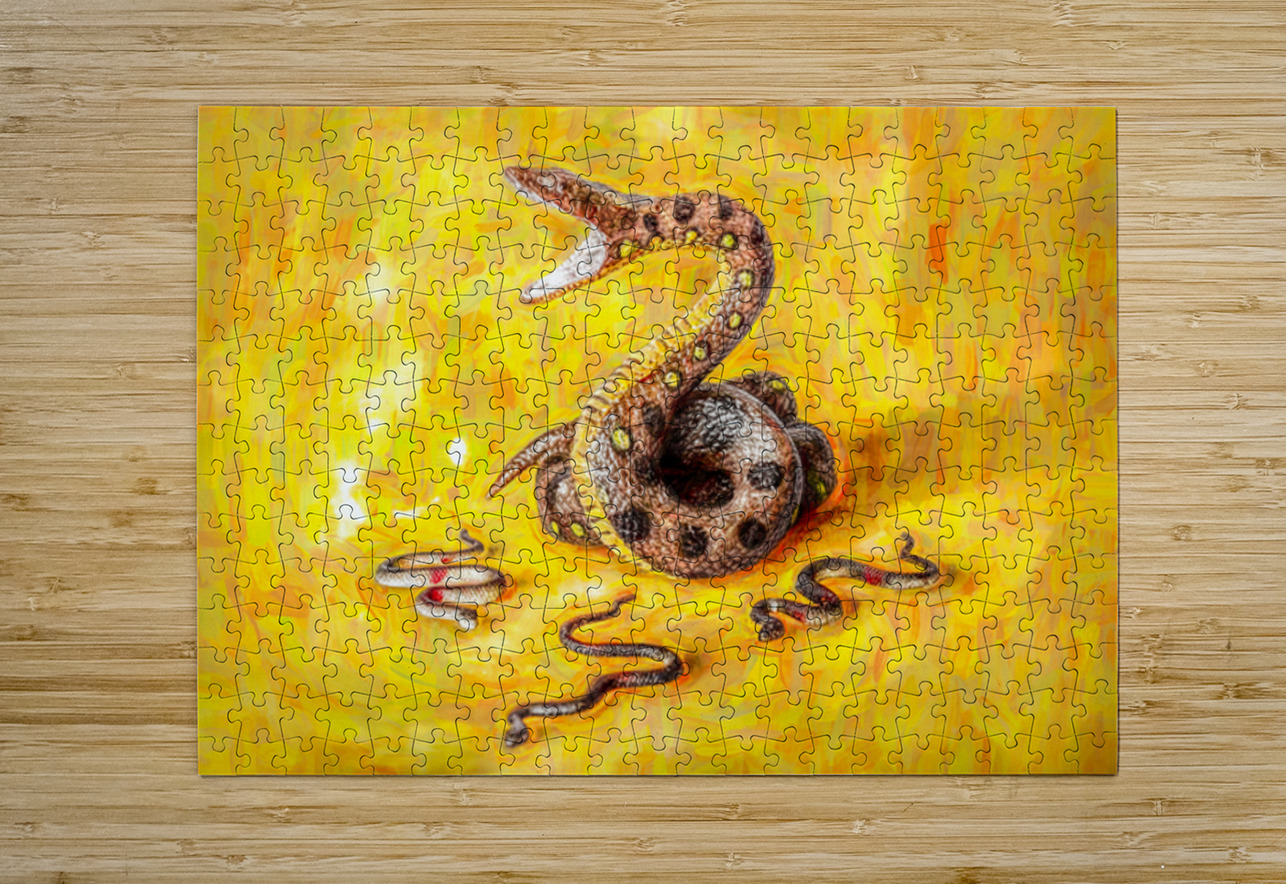Serpents Scorching Fury Jorgo Puzzle printing