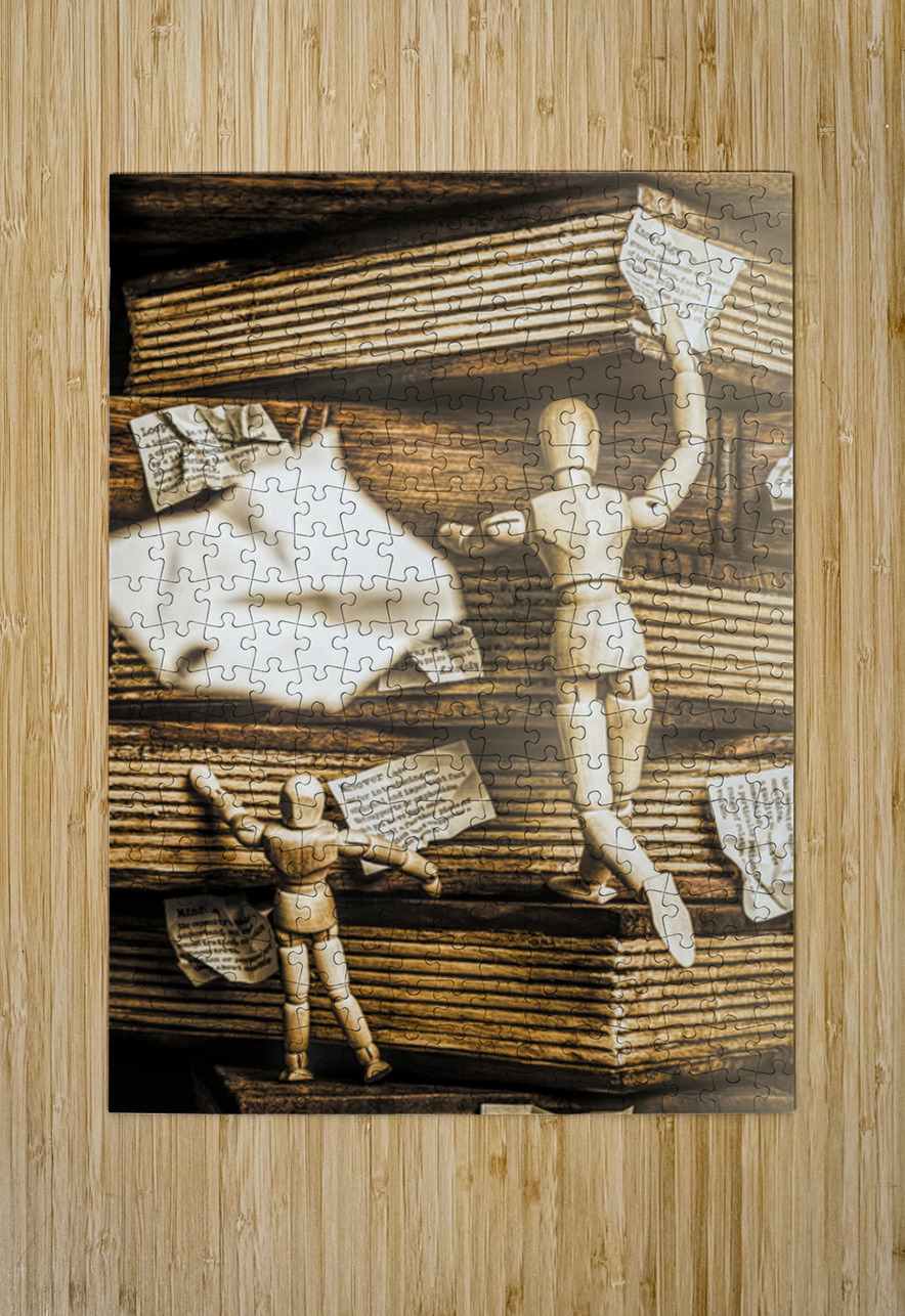 In Light Of Study Jorgo Puzzle printing