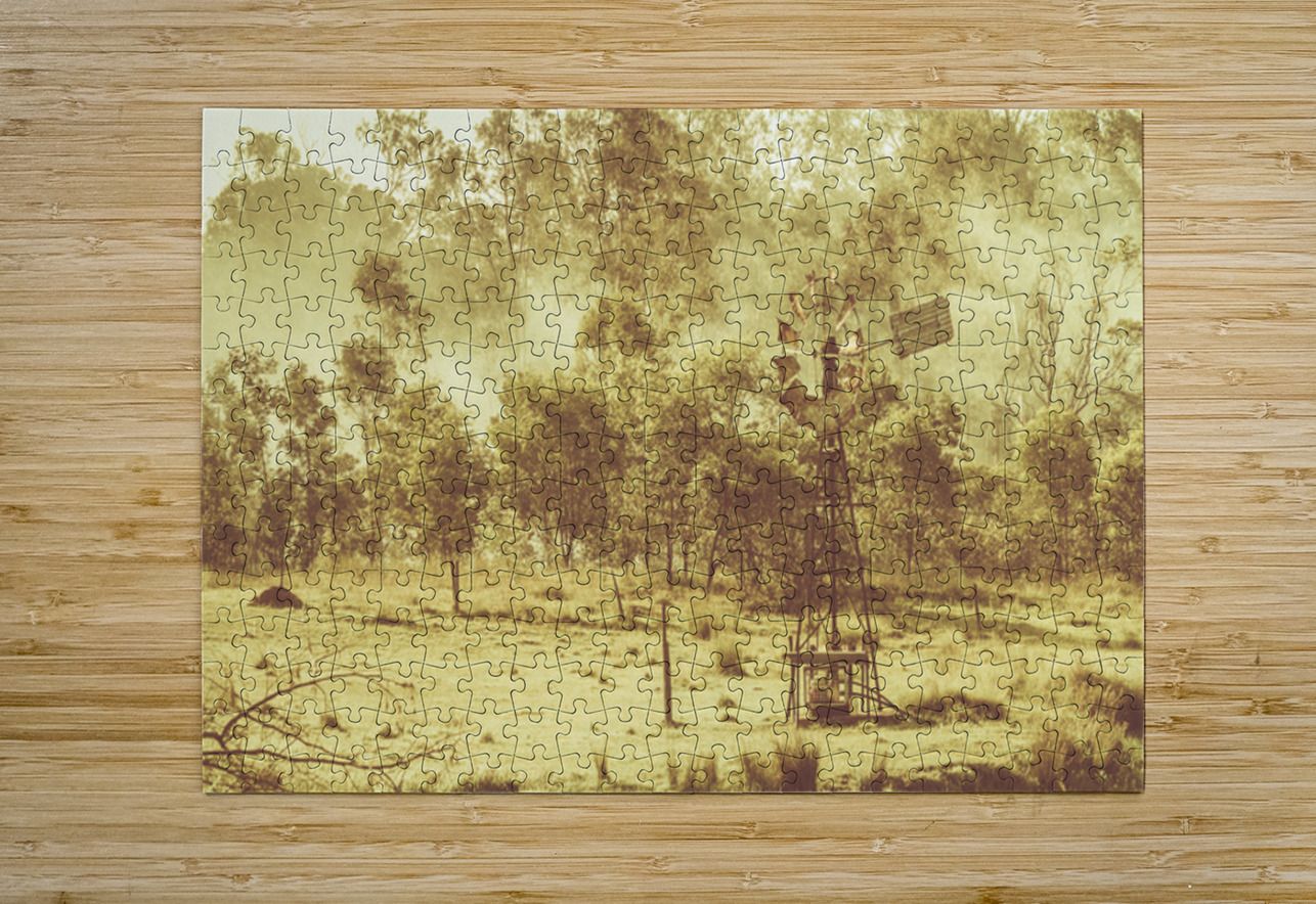 Black Horse Creek Windmill Jorgo Puzzle printing