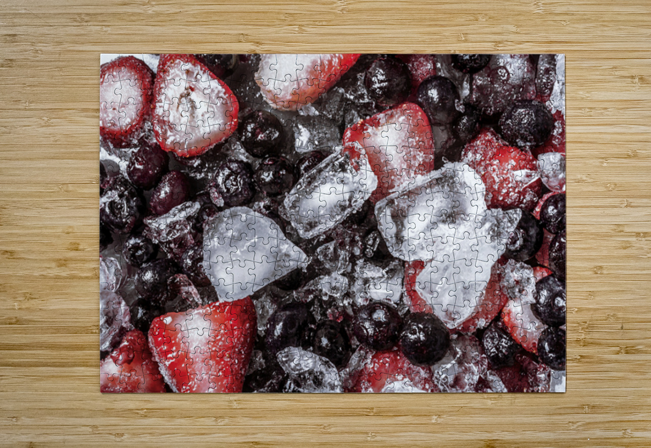 Berries And Ice Jorgo Puzzle printing