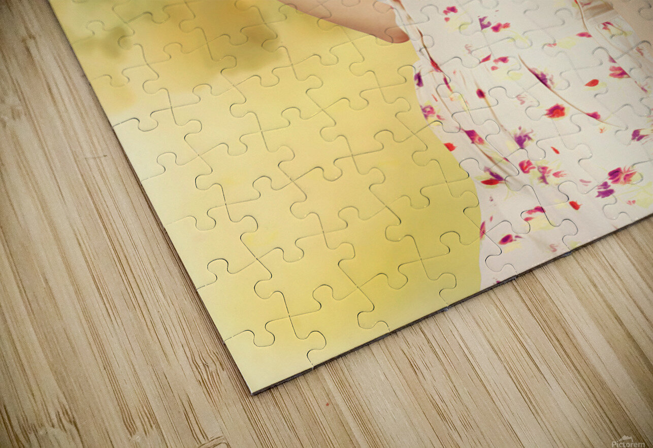 Vintage pinup woman with pretty make-up and hair Jorgo Puzzle