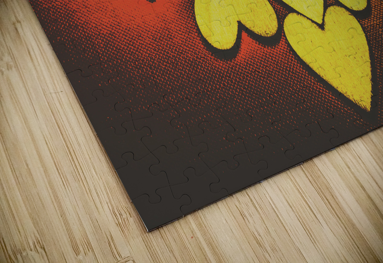 Comic art hearts Jorgo Puzzle