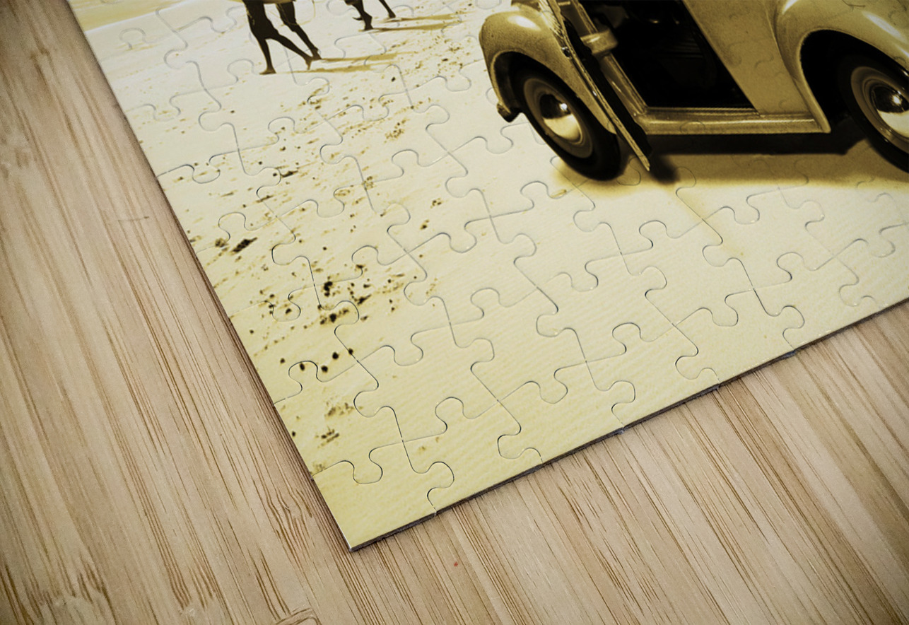 Vintage Surfing Scene Jorgo Puzzle