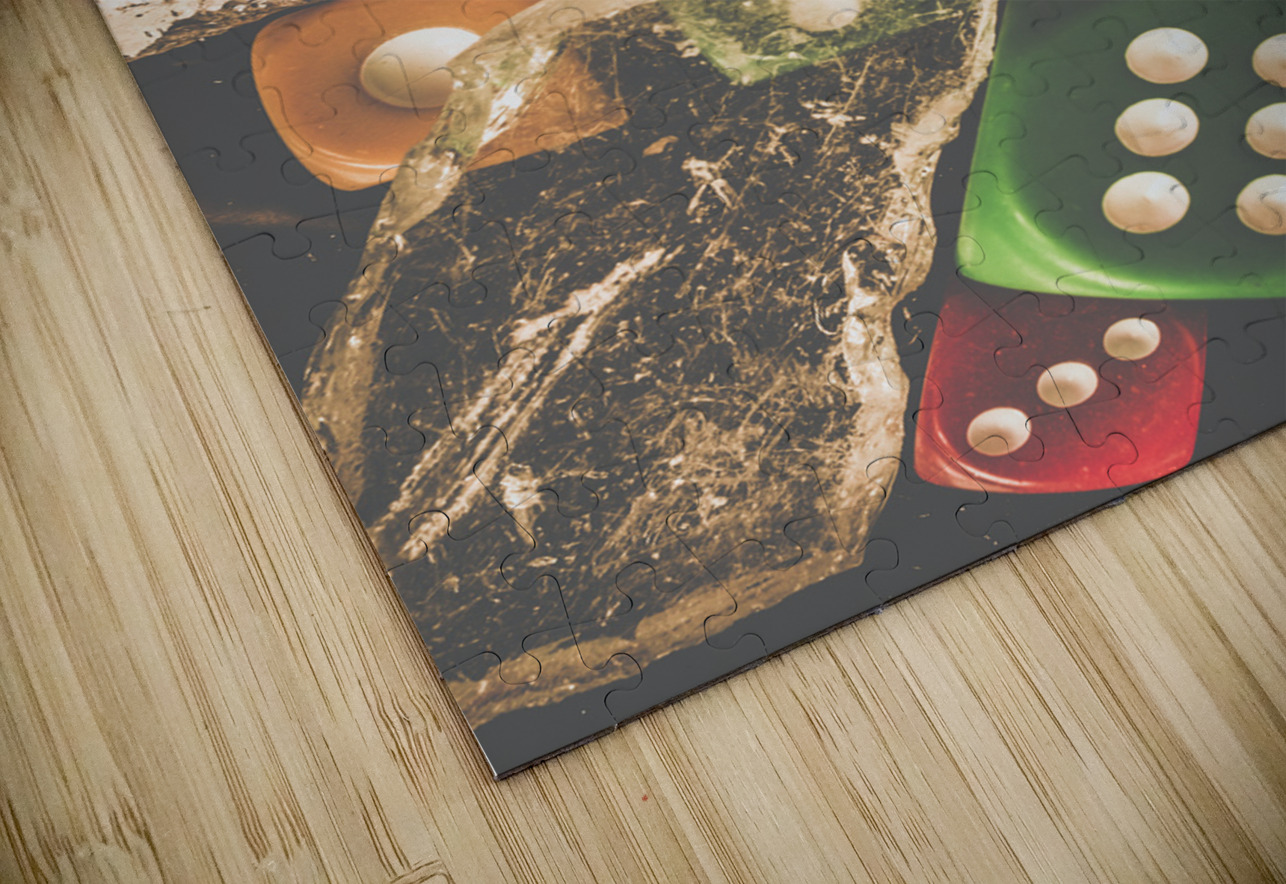 Vintage gambling scene Jorgo Puzzle