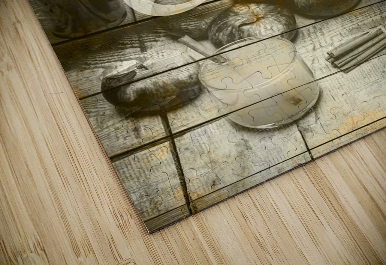 Apple Cider Sign Printed on Rustic Wood Planks Jorgo Puzzle