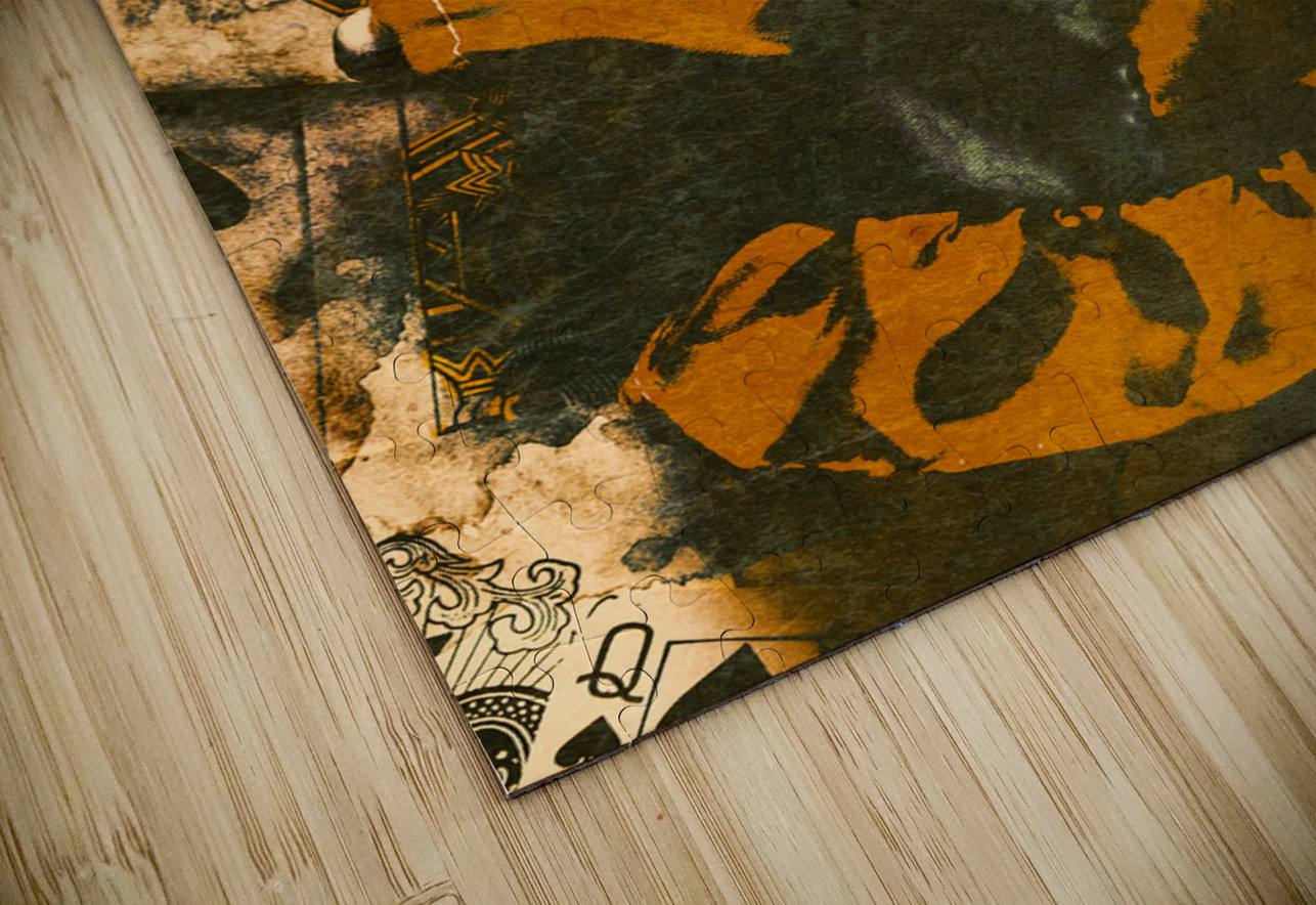 Spooky carnival clown doll Jorgo Puzzle