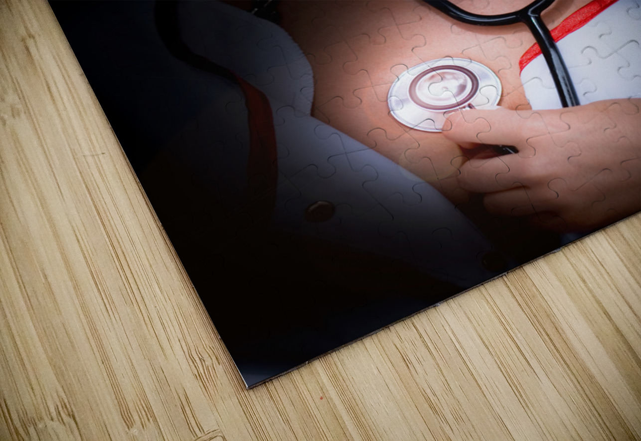 Love Struck Stethoscope Nurse Jorgo Puzzle