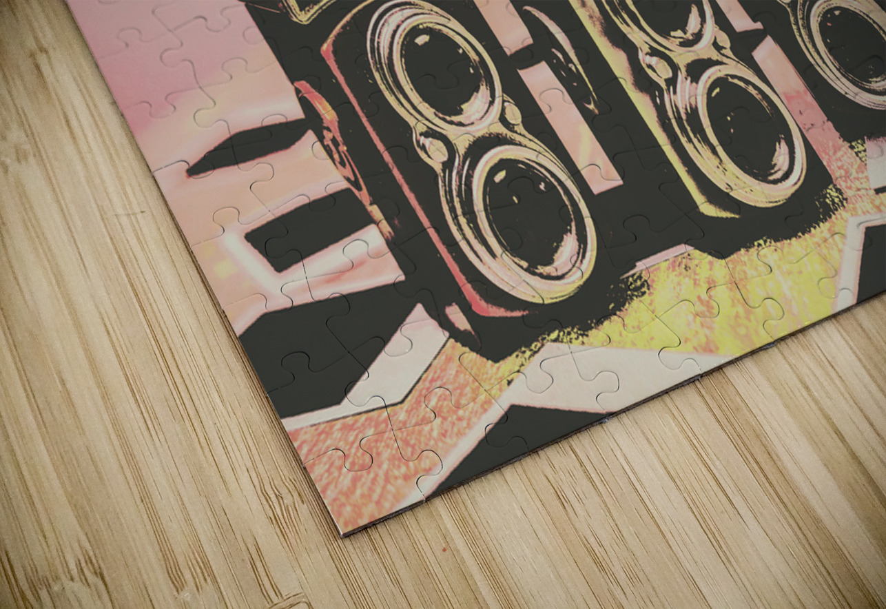 Retro photo camera pop art  Jorgo Puzzle