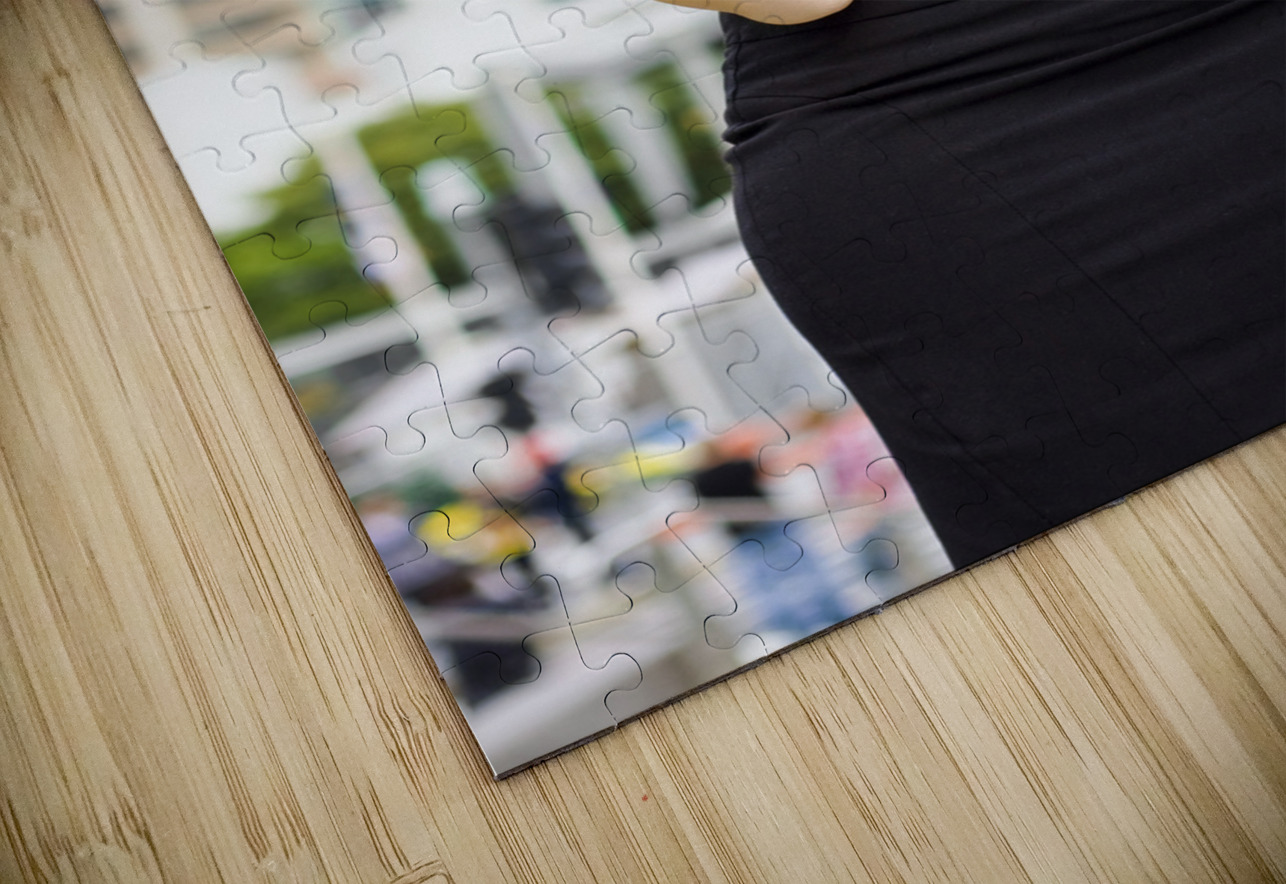 Professional City Lawyer Holding Silver Briefcase Jorgo Puzzle