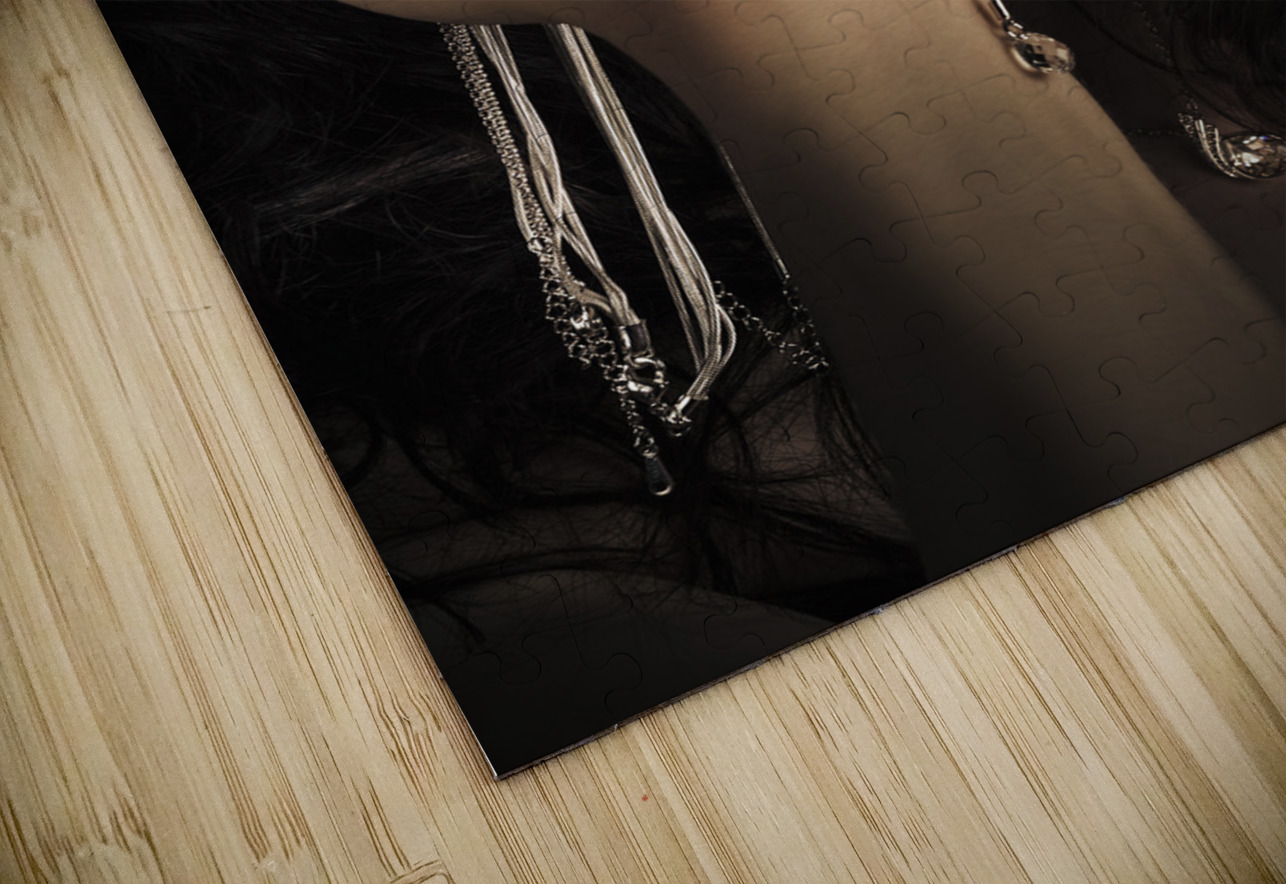 Beautiful Female Fashion Model In Luxury Jewellery Jorgo Puzzle