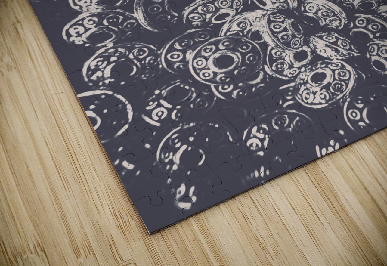 Silver saucers from outer space Jorgo Puzzle