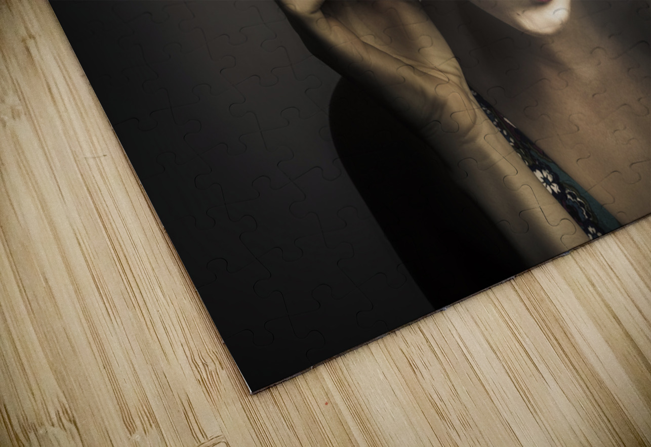 Dark fashion pinup model Jorgo Puzzle