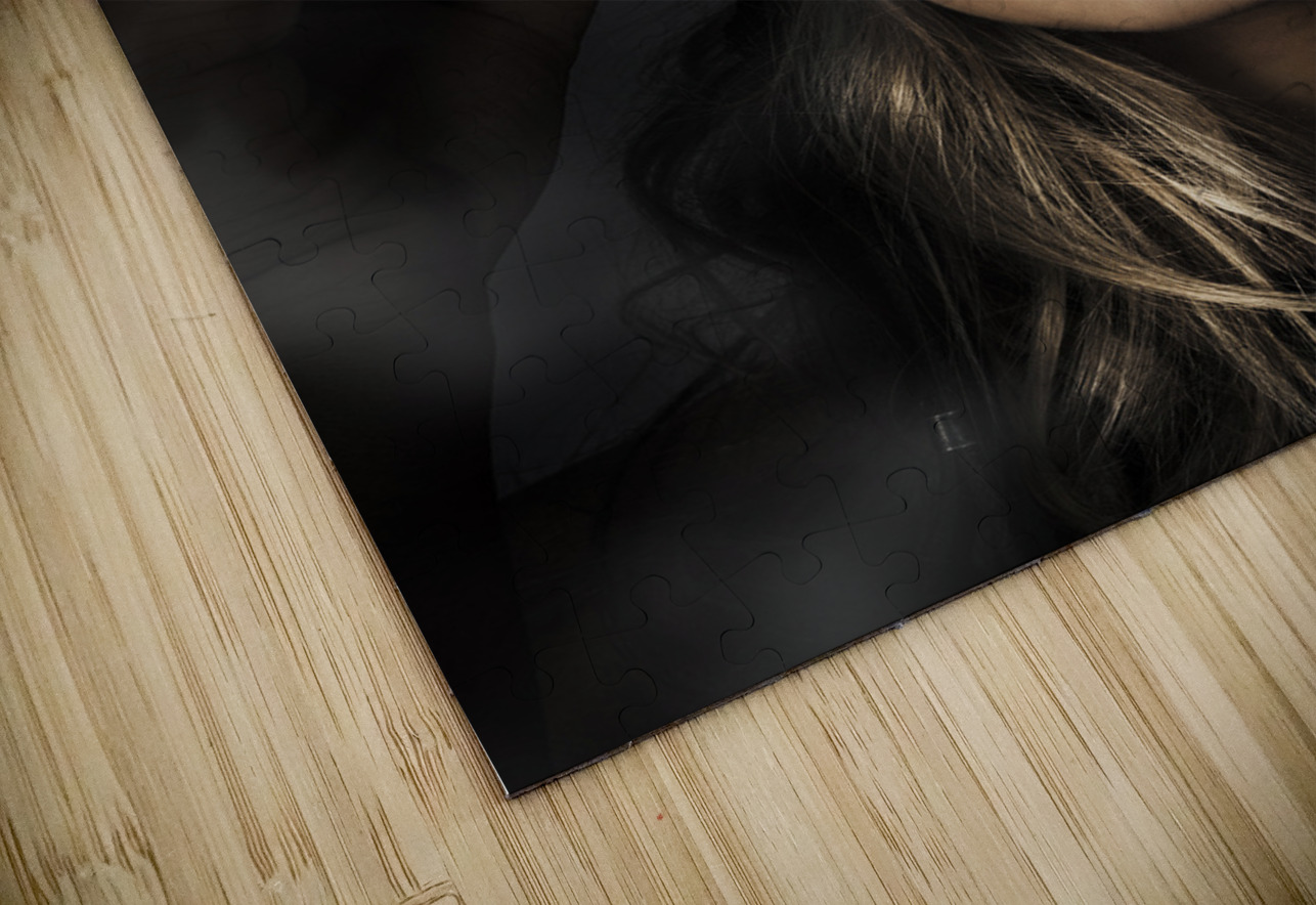 Attractive pinup woman in 1940 military style Jorgo Puzzle