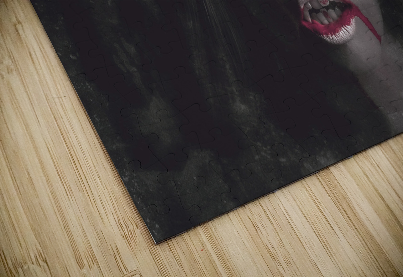 Sinister portrait of scary vampire woman Jorgo Puzzle