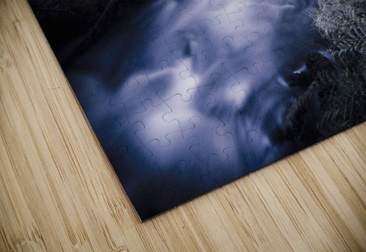 Serene moonlit river Jorgo Puzzle