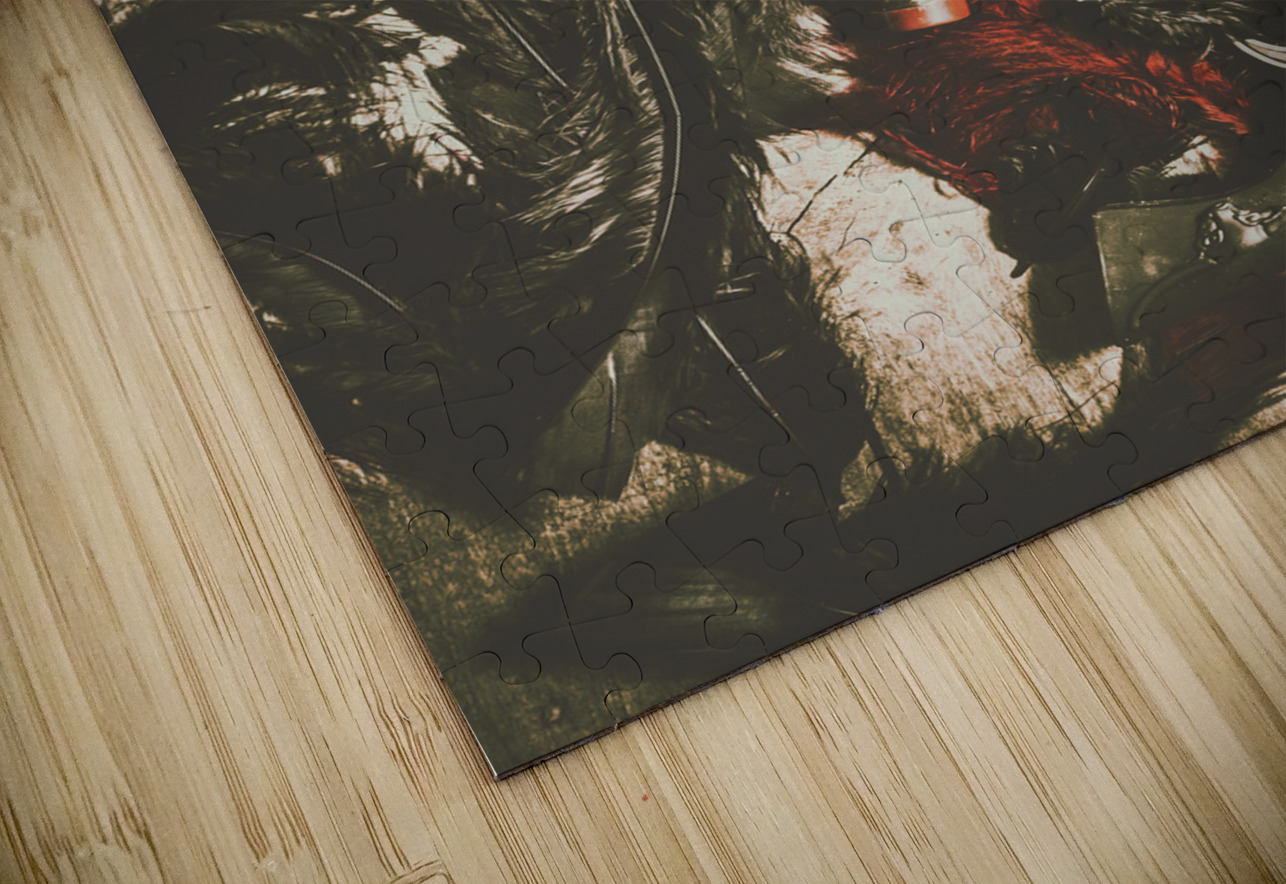 Playing cowboys and Indians Jorgo Puzzle