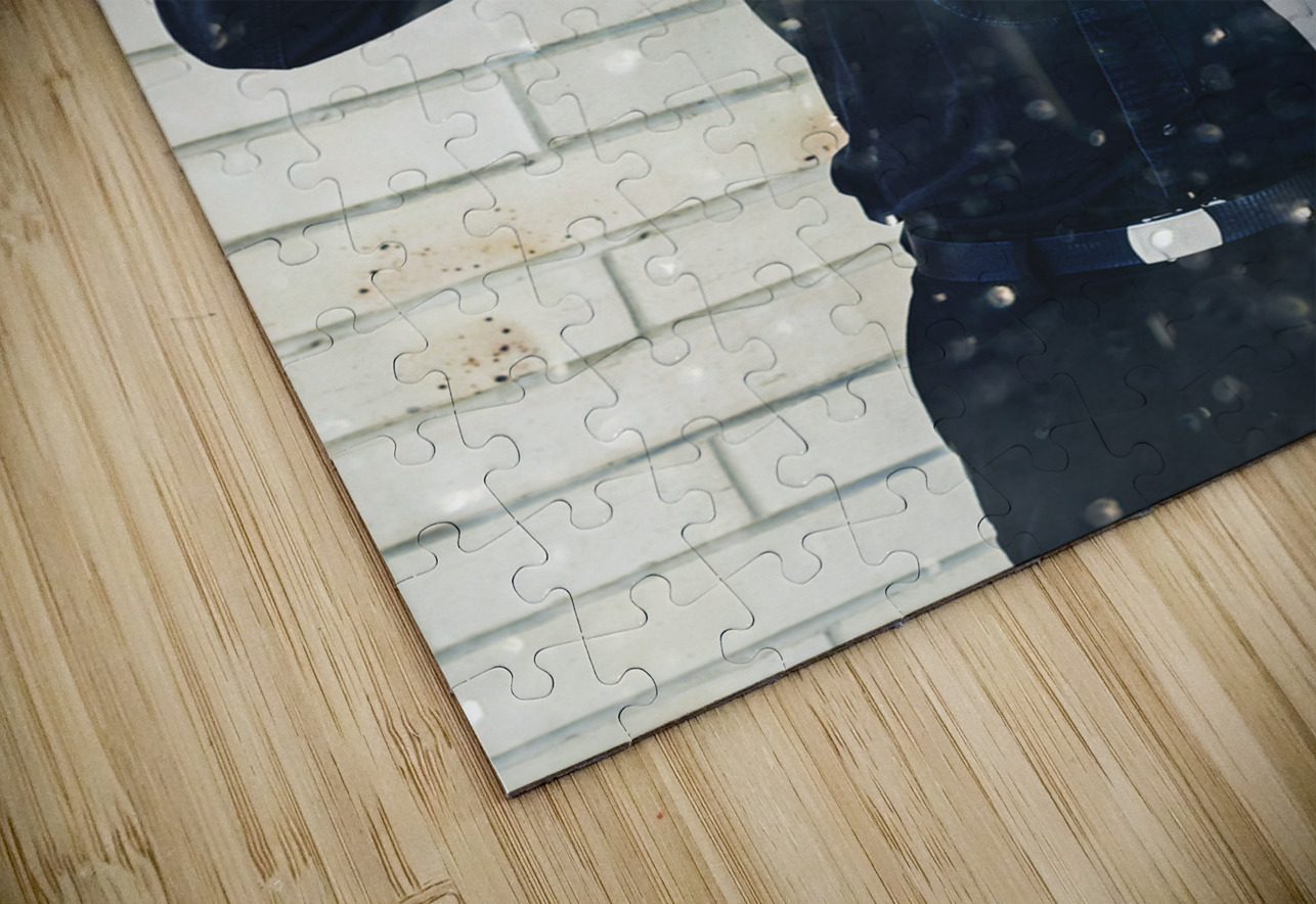 Funny cleaner man ready for action Jorgo Puzzle