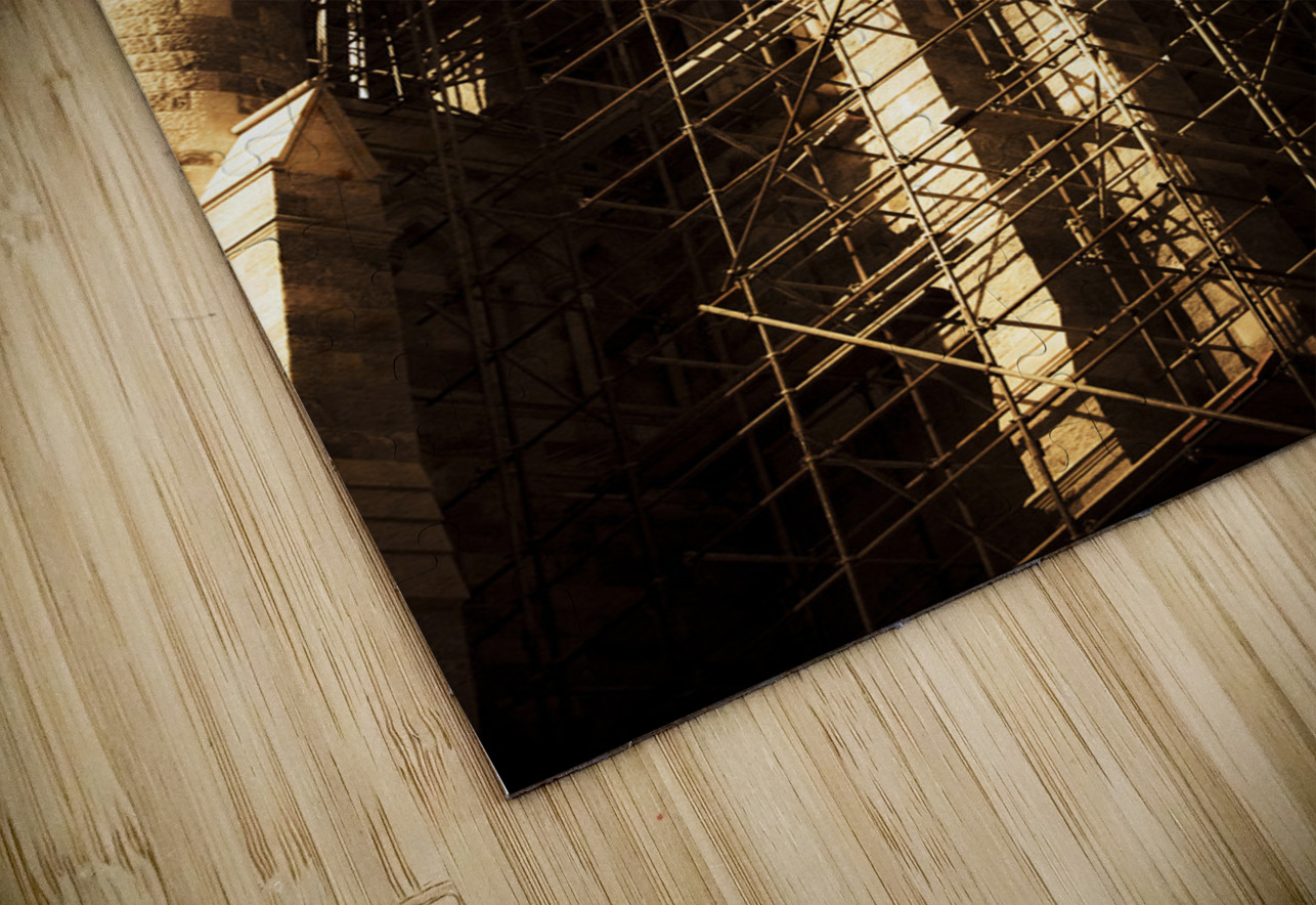 Vintage Church Column Construction Jorgo Puzzle