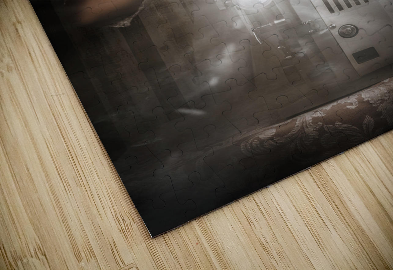 Vintage Beauty Watching Old Film Projector Movie Jorgo Puzzle