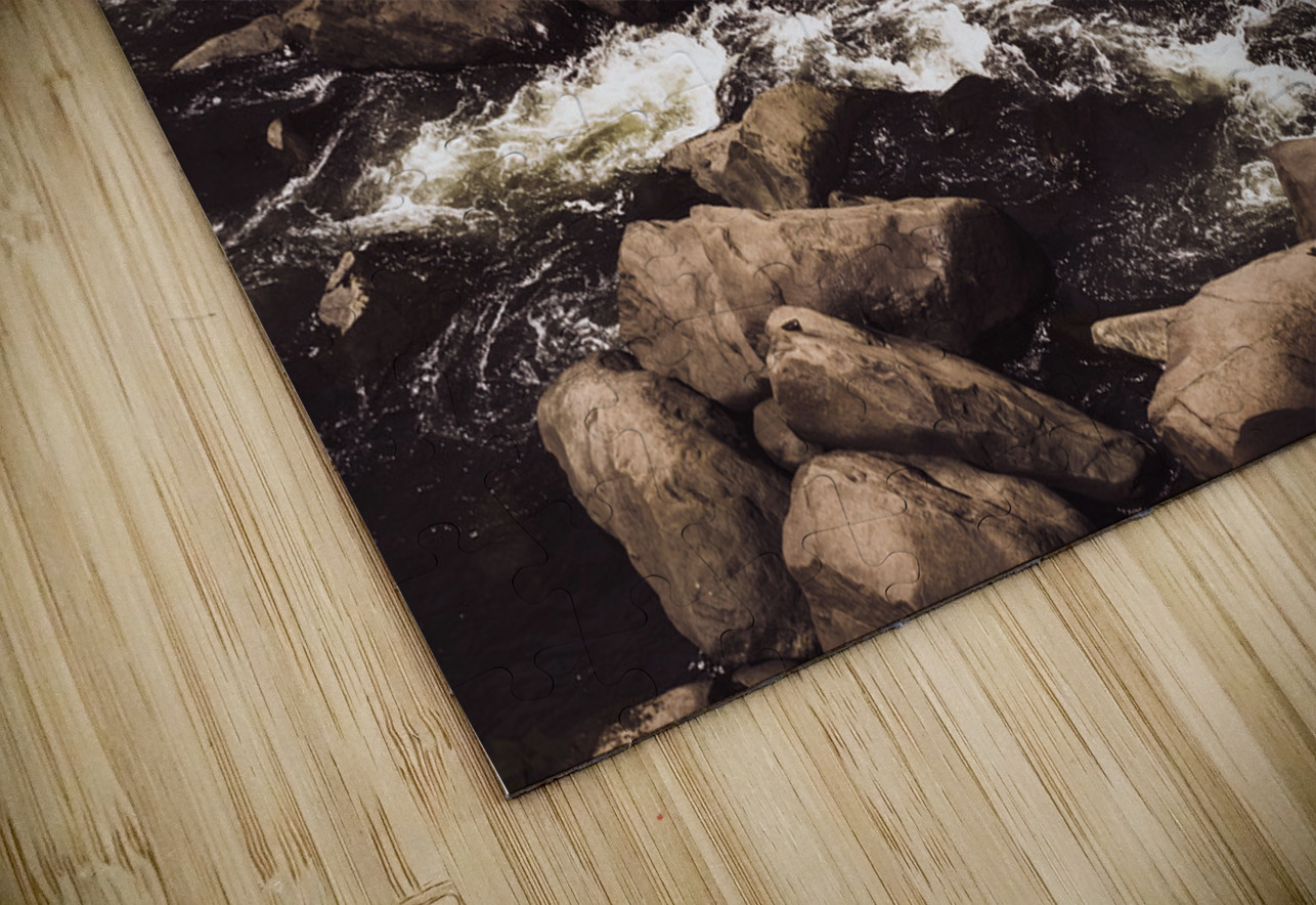 Rocky Launceston river from Cataract Gorge Jorgo Puzzle