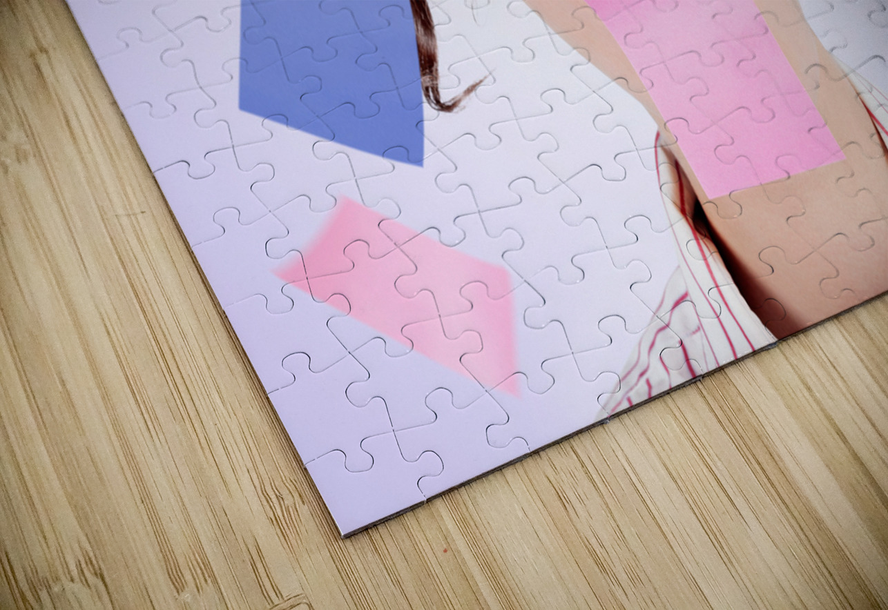 Business Womans Face Covered In Paper Reminders Jorgo Puzzle