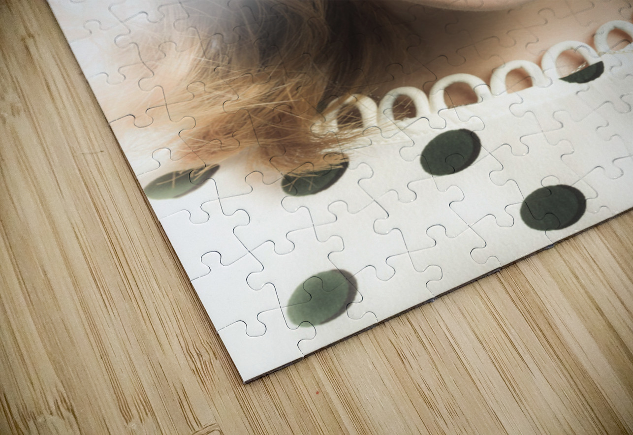 Cosmetic pin up with lipstick smile Jorgo Puzzle