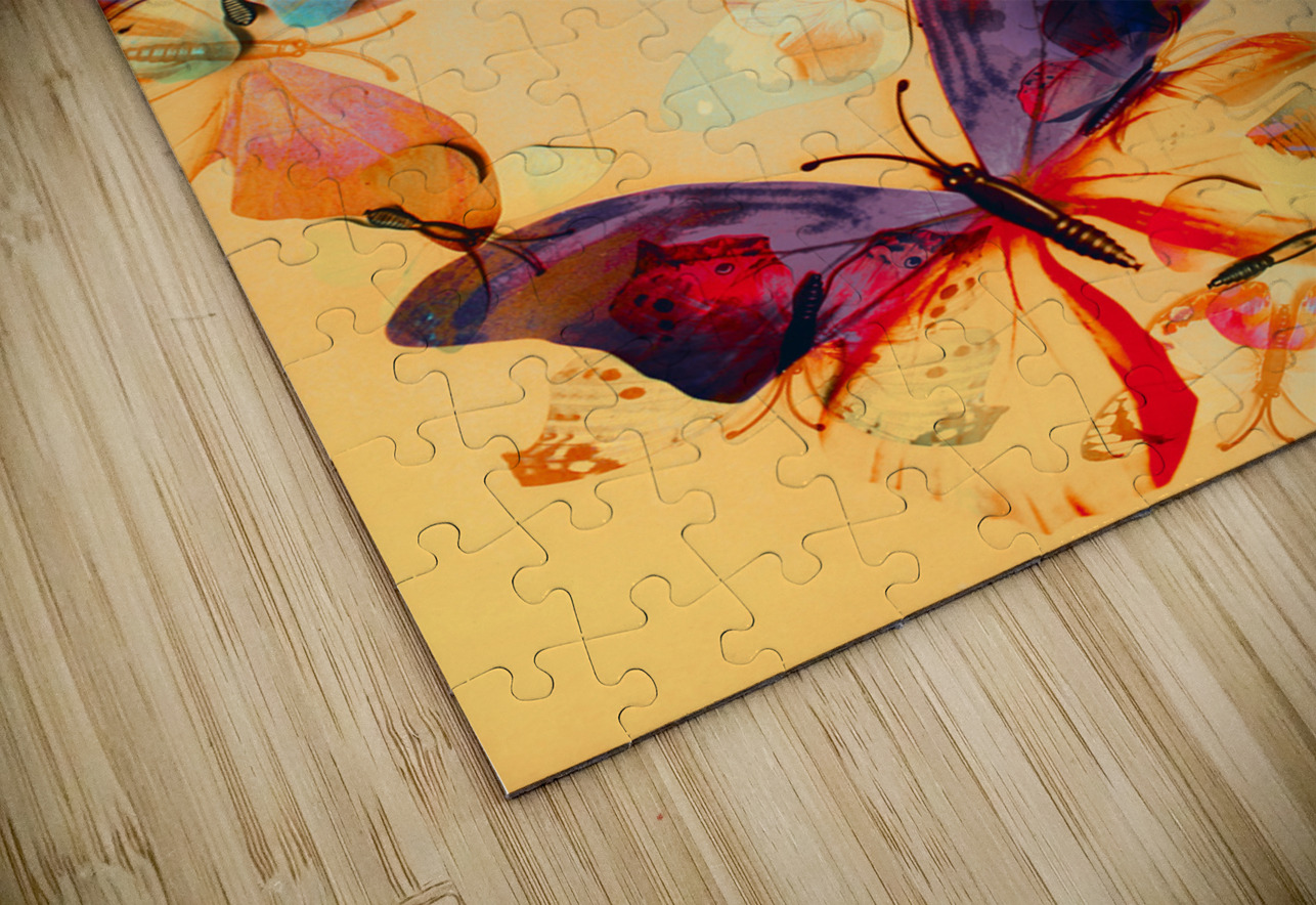 Group of Butterflies with Colorful Wings Jorgo Puzzle