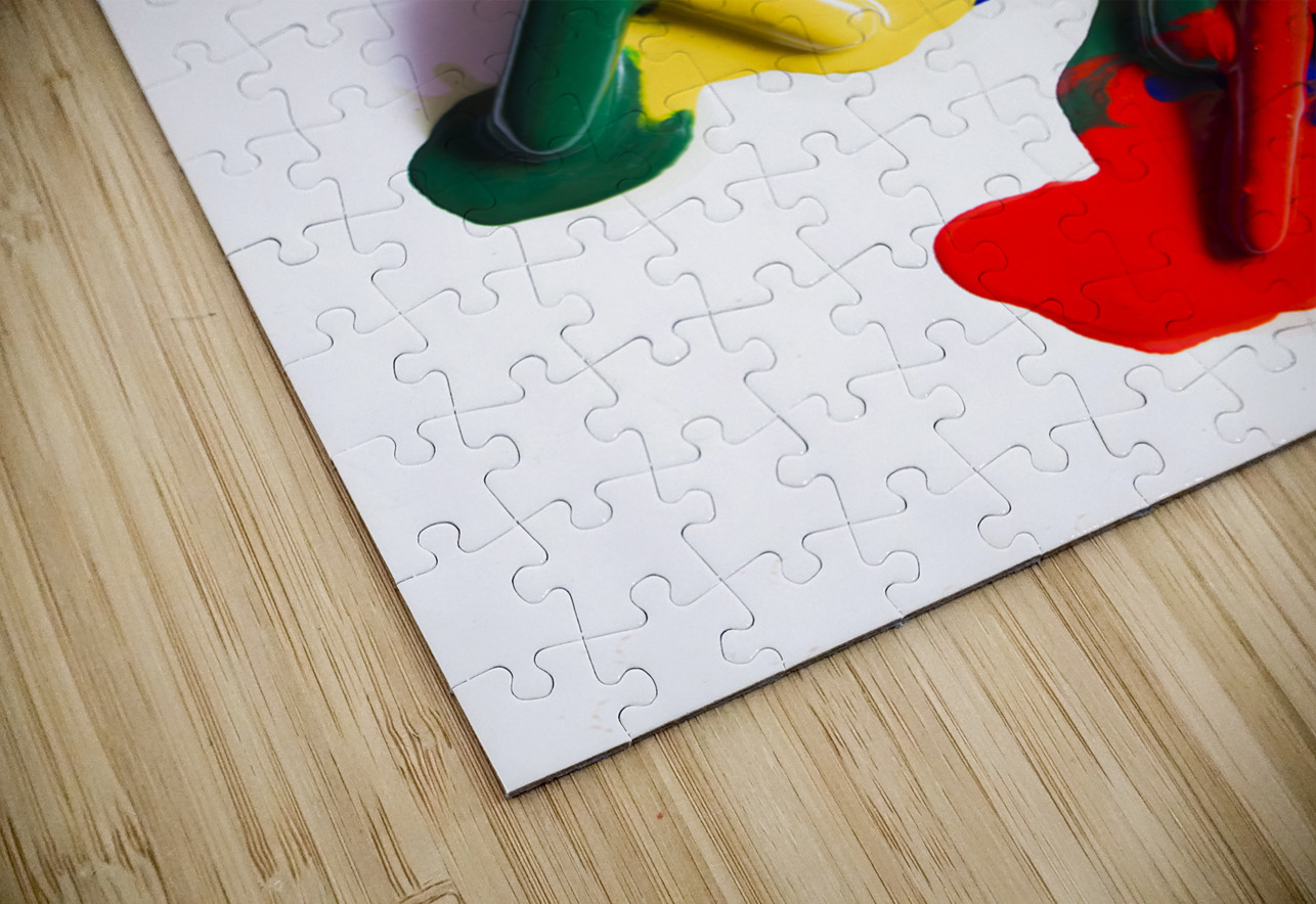 Modern rainbow art Jorgo Puzzle