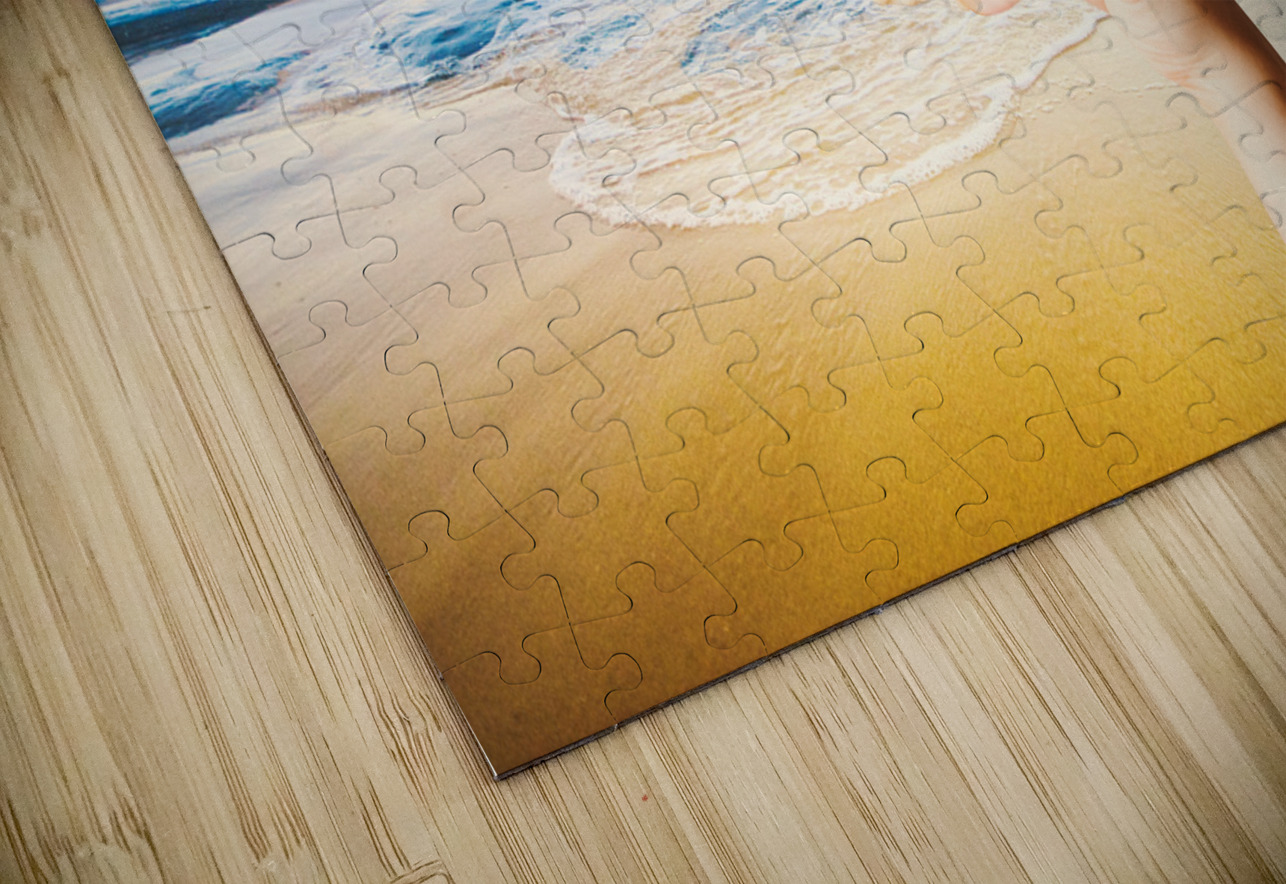 Vacation woman with photos from summer holiday Jorgo Puzzle